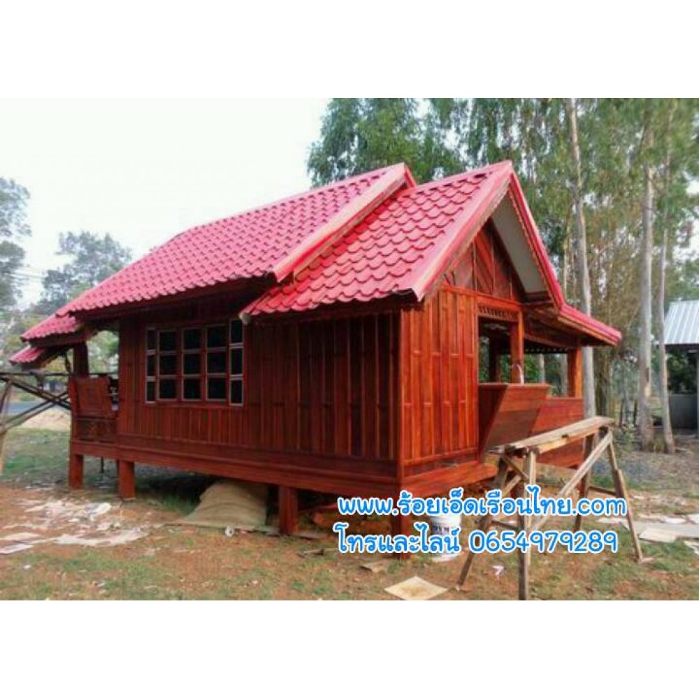 บ้านระเบียงข้างแบบที่8 ขนาด5.5×7 บ้านระเบียงข้างแบบที่8 ขนาด5.5×7